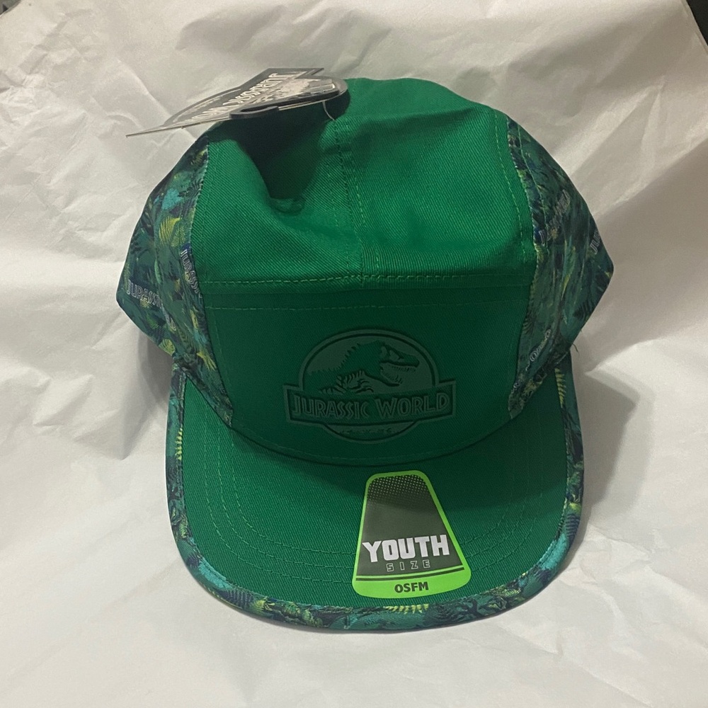 Jurassic World Green Youth Cap